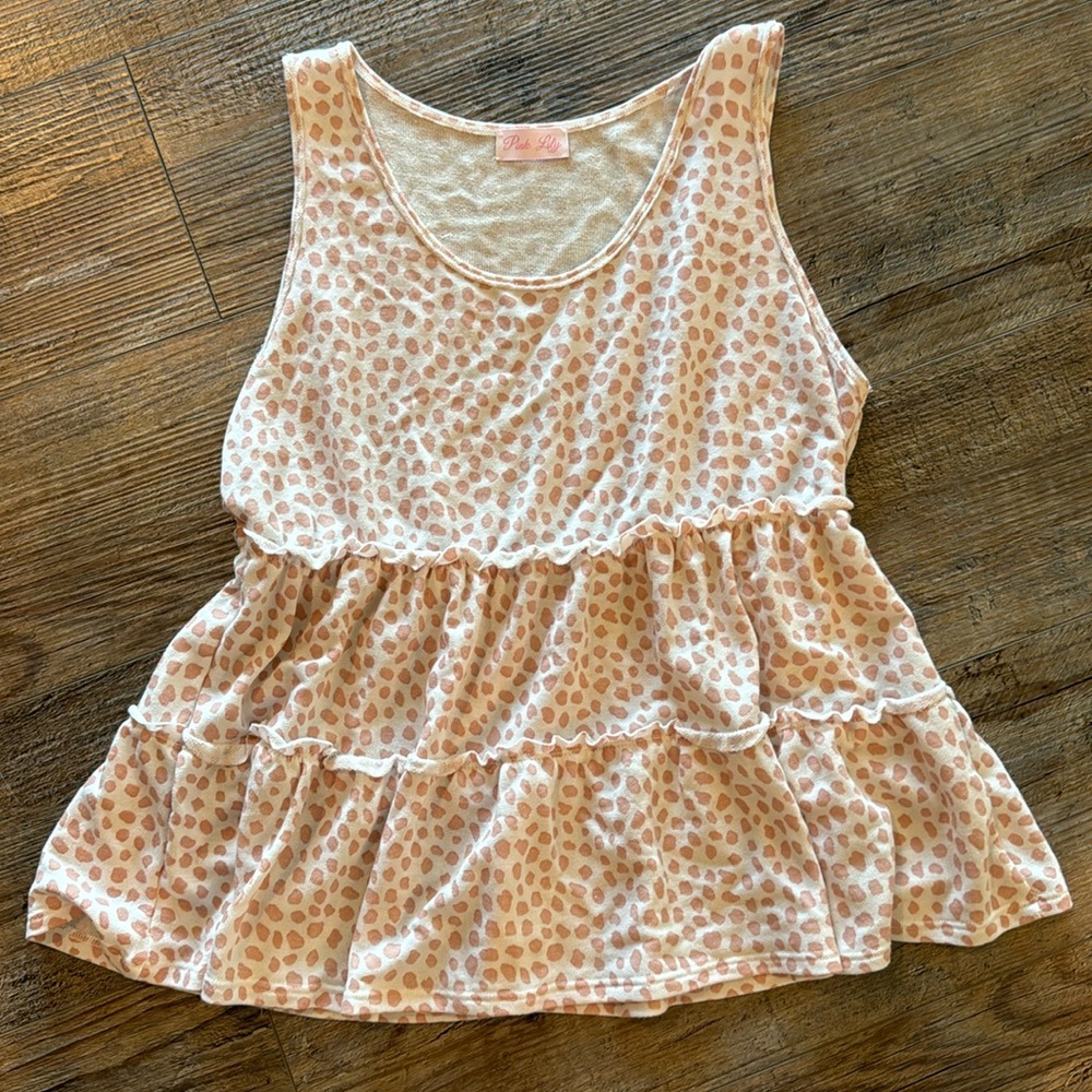 Pink Lily tank top